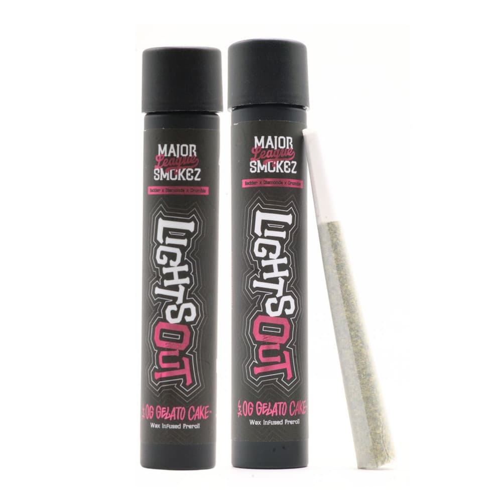 Major League Smokez Lights Out Infused Pre-Roll (1.2g)